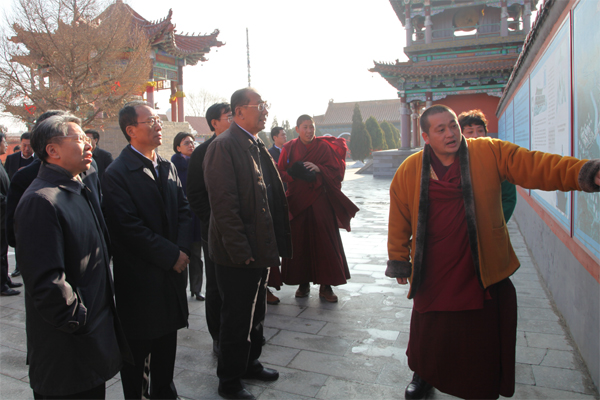 副省长冮瑞到阜新市专题调研民族宗教工作